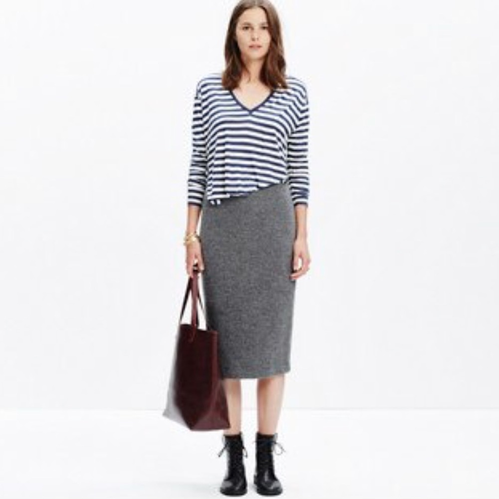 Pillar Midi Skirt